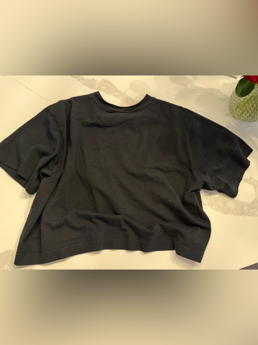 Coach Cursive Signature Cropped T-Shirt - Picture 4 of 4